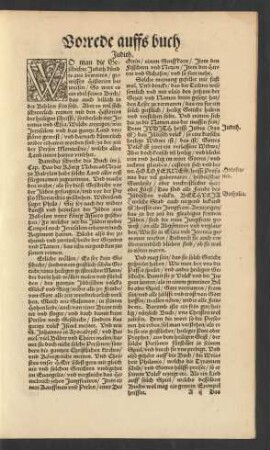 Vorrede auffs buch Judith.