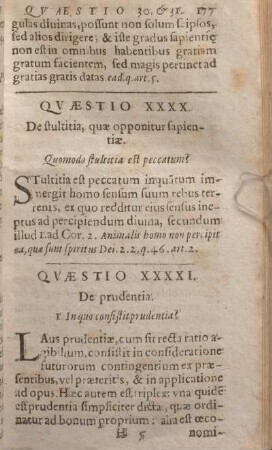 Qvaestio XXXX. De stultitia, quae opponitur sapientiae.