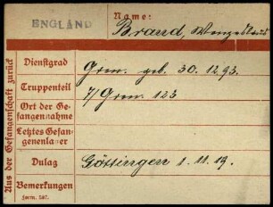 Brand, Wenzeslaus - Branz, Johannes