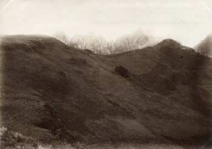 Panorama der Ruminahui-Caldera in 3 Bildern. I. von Westnordwest