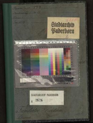 Kapitalschulden des Arnold Wilhelm Brand zu Salzkotten
