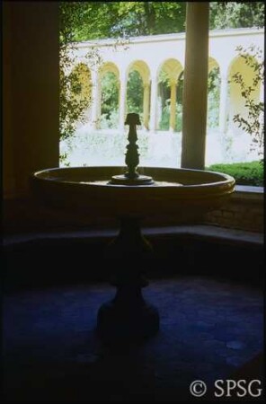 Potsdam, Park Sanssouci, Friedenskirche, Detail.