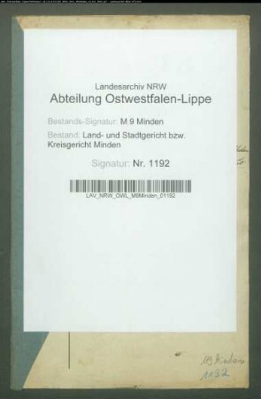 Sonstige: Hartmann, Friedrich Wilhelm; Sonstige: Hartmann, Caroline Justine, geb. Stahlhuth:
