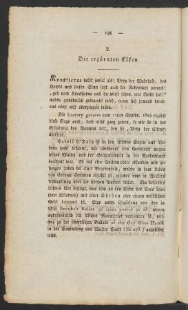 2. Die erzürnten Elfen.