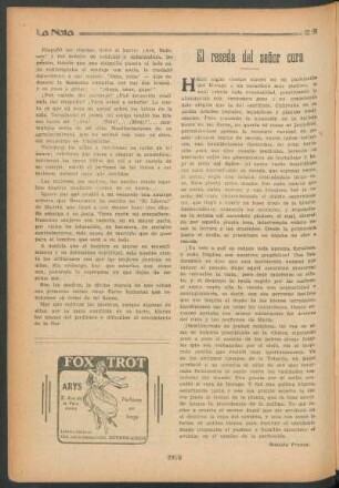 El reseda del señor cura