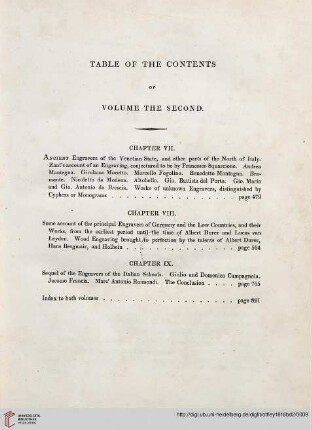 Table of the contents