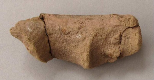 Clay figure (fragment)