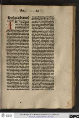 In principio primum principium [...] patrem scilicet eternum invoco per filium eius dominum nostrum Iesum Christum...