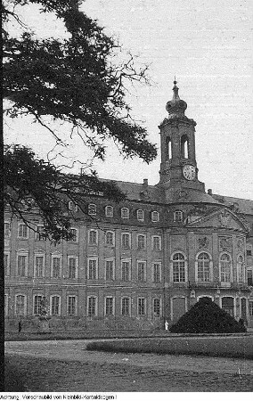 Wermsdorf, Schloß Hubertusburg, Krankenhaus, August 1955