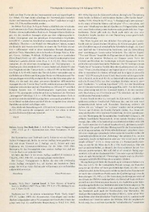 423-425 [Rezension] Lemche, Niels Peter, Ancient Israel