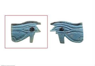 Amulett in Form eines Udjat-Auges
