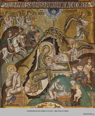 Bildprogramm des Palazzo dei Normanni : Geburt Christi