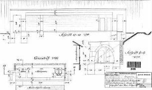 Stuttgart Hbf: Abstellbahnhof Stuttgart - Luftschutzraum für Bww Nebengeb.