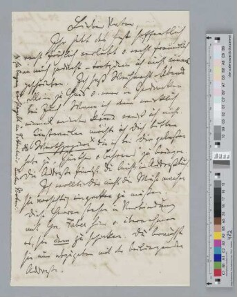 Brief an Johann Jacob Brahms