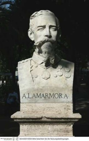 Büste des Alfonso La Marmora