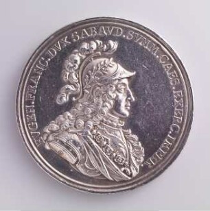 Medaille auf den Frieden von Rastatt 1714