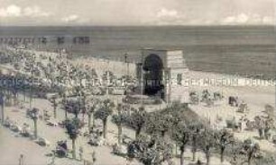Ansicht der Bansiner Strandpromenade