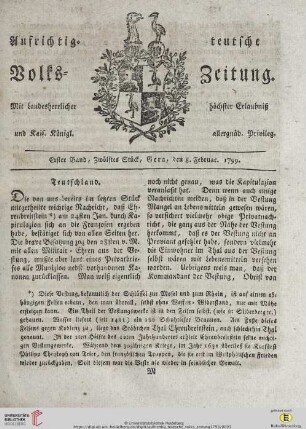 Erster Band. Zwölftes Stück
