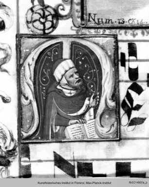 Graduale E : Historisierte Initiale M: Prophet