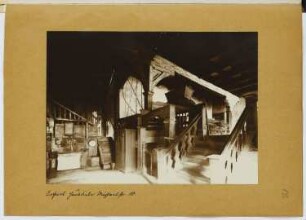 Wohnhaus Michaelisstraße 10, Erfurt: Innenansicht Diele (aus: Skizzen- und Fotoalbum 20)