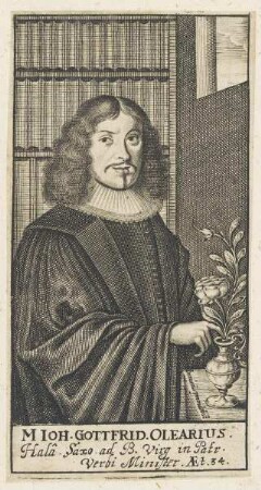 Bildnis des Ioh. Gottfrid Olearius
