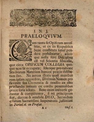 Diss. iur. de collegiis opificum : = Von Zünfften der Handwercks-Leute