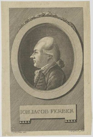 Bildnis des Ioh. Jacob Ferber