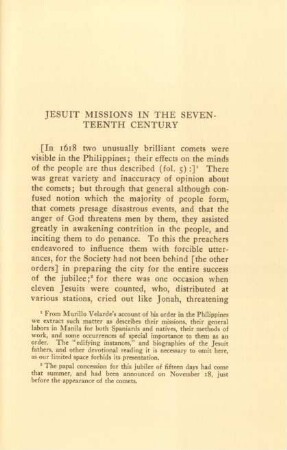 Jesuit missions in the seventeenth century