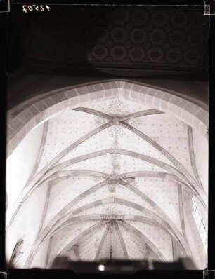 evangelische Stadtkirche; Chorgewölbe nach der Restaurierung