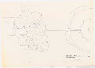 Bundesgartenschau 1971, Köln: Musikpavillon Überdachung Zuschauerplätze 1:200