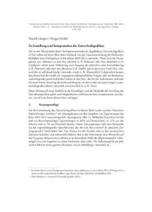Zur Erstellung und Interpretation der Zeitverlaufsgrafiken