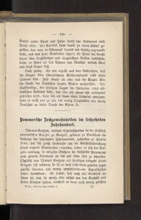 Pommersche Zechgewohnheiten im sechzehnten Jahrhundert.