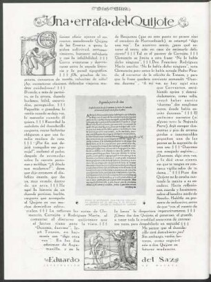 Una errata del Quijote