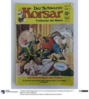 Der Schwarze Korsar. Freibeuter der Meere. Nr. 3