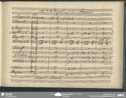 No. 4 Lied: "O welche Lust so Berg und Thal"