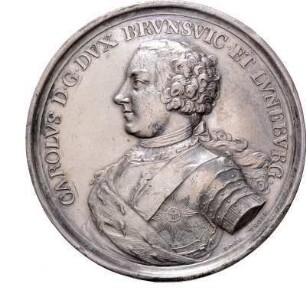 Medaille auf den Regierungsantritt Karls I. von Braunschweig-Wolfenbüttel