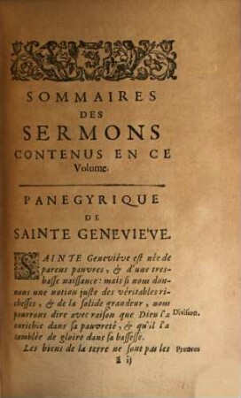 Panegyriques des Saints