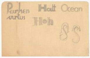 Kalligrafiestudien : Grafische Gestaltungen zu Worten und Buchstaben