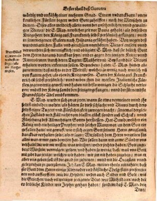 ... Theil. Der guldenen Sendtschreiben. Weilandt deß Hochwürdigen vnnd Wolgebornen Herrn Antonij de Gueuara, Parfüsser Ordens, Bischoffens zu Mondonedo, Kaysers Caroli deß V. Hofpredigers vnd Chronisten : darinn vil schöne Tractätl, subtile discursen, artliche Historien, herrliche Antiquiteten, vnd lauter gute Exemplarische sachen begriffen, so allen vnd jeglichen, hohen vnd nidern, Geistlichen vnd Weltlichen Standts Personen, fast kurtzweilig, annemblich vnnd nutzlich zulesen. 1