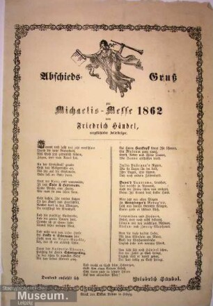 Abschieds-Gruß zur Michaelis-Messe 1862