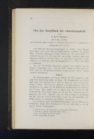 Über den Dampfdruck der Ammoniumhaloide.