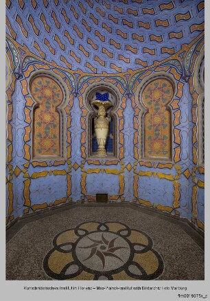 Castello di Sammezzano, Villa di Sammezzano, Ballsaal, Sala da Ballo, Weißer Saal, Sala Bianca, Nördlicher kleiner Saal, Saletta a nord, Reggello