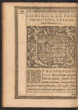 Dominica XX. Post Trinitatis, Evangelium Matthaei 22.