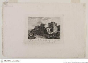 Der Tempel des Äskulap in Agrigent