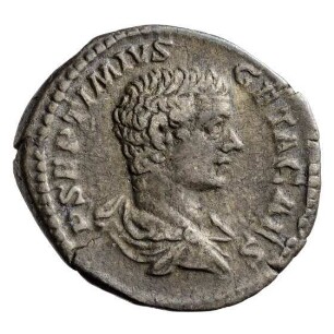 Münze, Denar, 203 - 208 n. Chr.