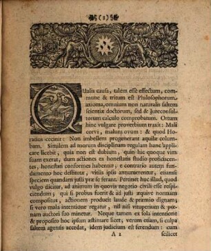 De bono facto poenam merente, ad §. fin. J. de Leg. Aquil. : Progr. inaug.