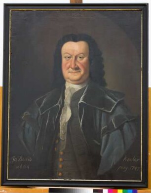 Bildnis des Prof. Johann David Köhler