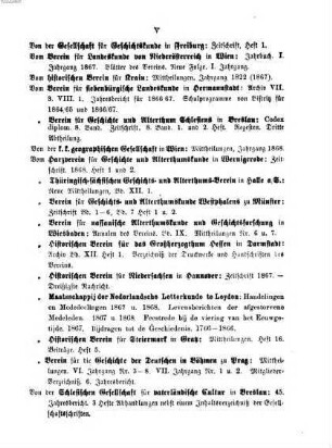 Jahresbericht des Historischen Vereins für Mittelfranken. 36, 36. 1868