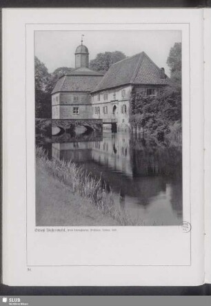 Schloß Westerwinkel, Kreis Lüdinghausen, Westfalen. Torbau. 1663