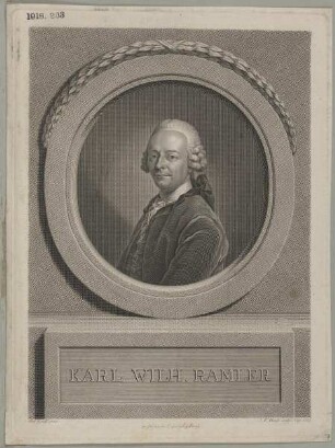 Bildnis des Karl Wilh. Ramler